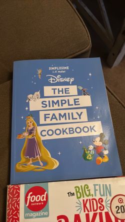 Baking and disney cookbook