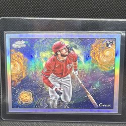 2025 Topps Cosmic Chrome Stars in the Night Dylan Crews Rookie Card (RC)