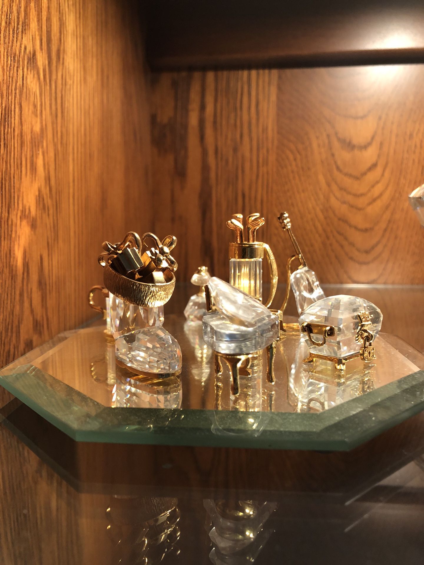 Hundreds Of Swarovski Crystal Figurines Cute Animals And Disney With Gold