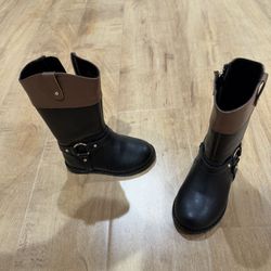 Baby Girl Leather Boots Jack And Jean