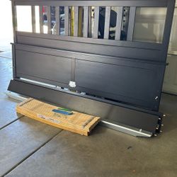 $30.00.  Ikea King Headboard & Frame