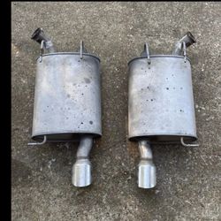 11-14 Mustang GT Stock Axelbacks