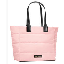Pink Juicy Couture Puffer Tote Bag