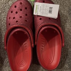 Red Crocs