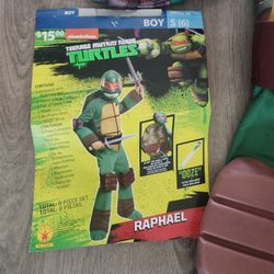 TMNT Raphael Costume (S)
