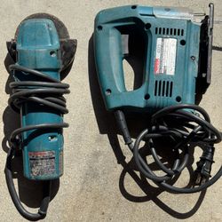 Makita Gigsaw&grinder Used