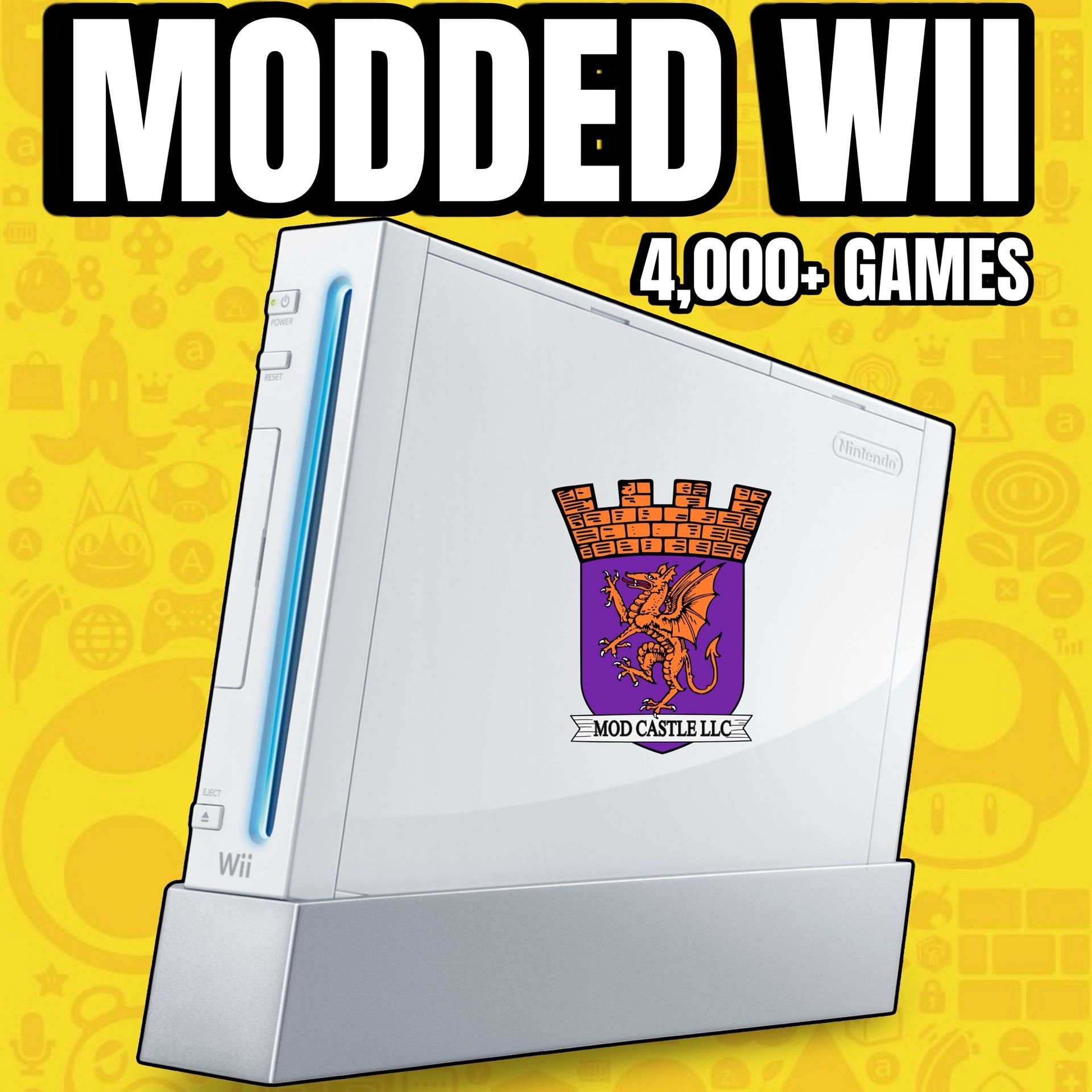 Mod Castle LLC - Ultimate Custom Nintendo Wii Console