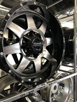 20x10 Insane offroad wheels....