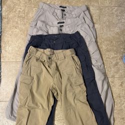 5.11 Tactical Pants - Nearly All NEW- 36x32