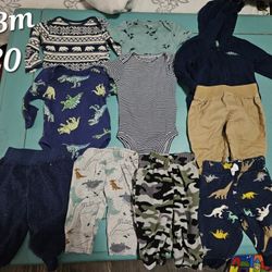 Baby Boy 0-3m Clothes 