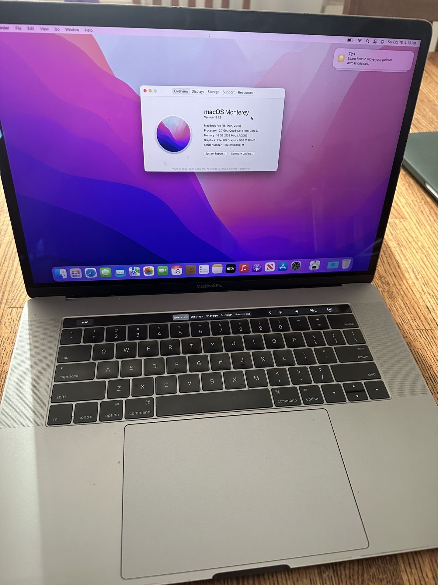 MacBook Pro 15”