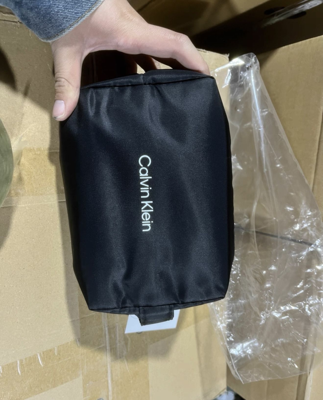 CK 3-in-1 Travel Toiletry Bag