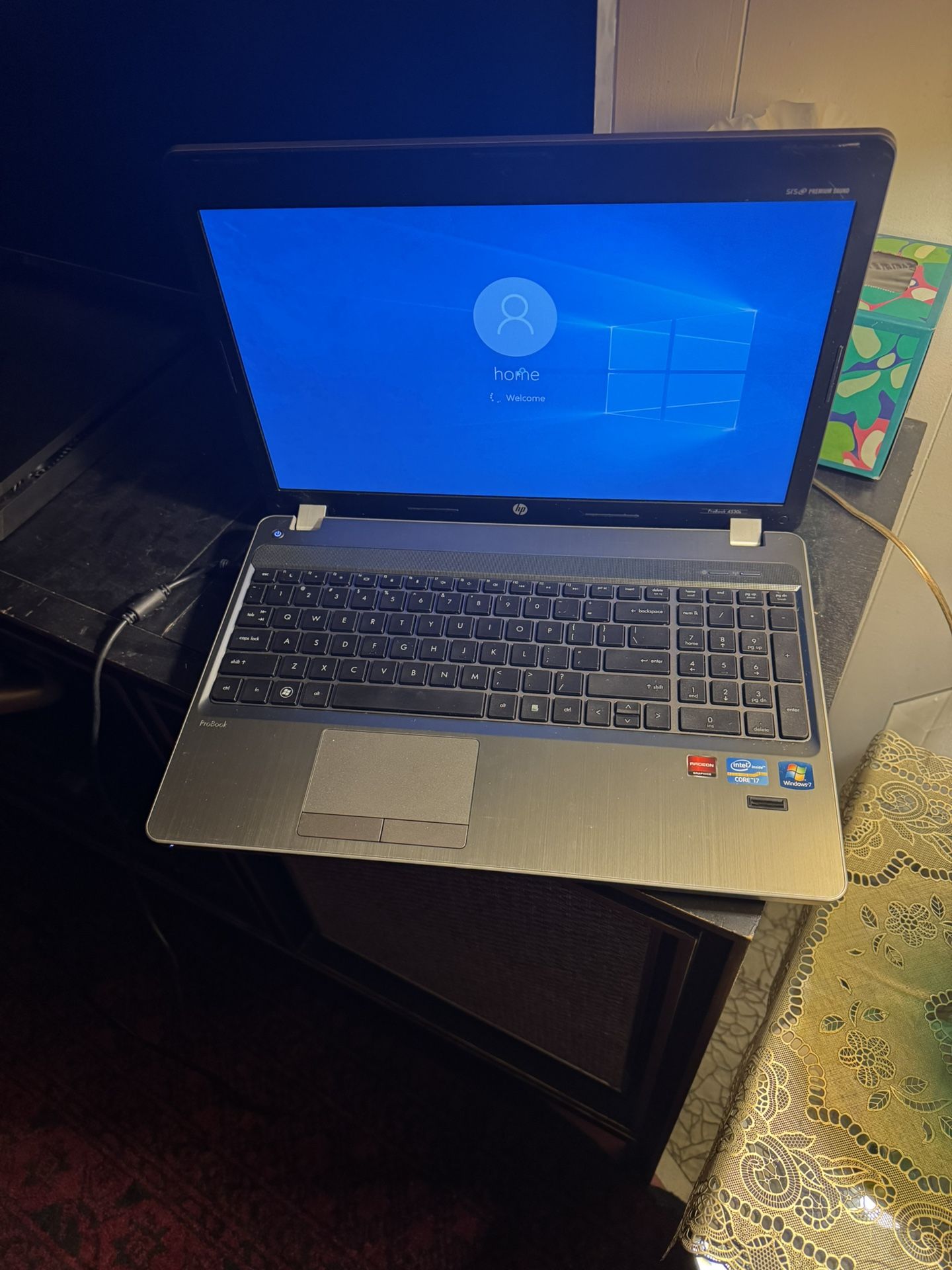 HP Laptop Probook Intal Core I7  