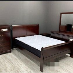 Ashley Alisdair Dark Brown Bedroom Set