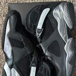 Jordan 8 Retro - ‘Winterized Gunsmoke’ Size 10 Worn Lightly, No Box