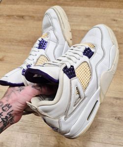 Jordan 4 Purple Metallic Size 9