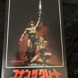 New Beverly Cinema Japanese Conan The Barbarian Post Card