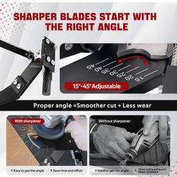 Lawn Mower Blade Sharpener