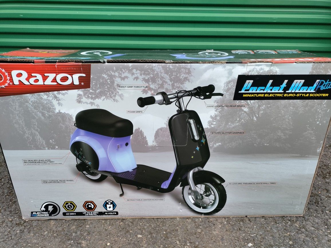 Kids Electric Scooter Pocket Mod Petite By Razor
