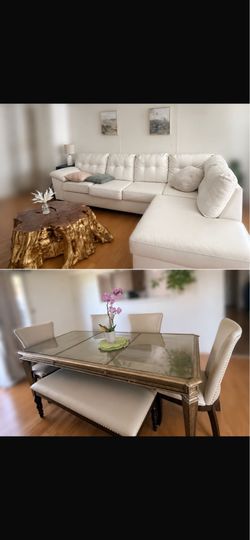 Couch and Table