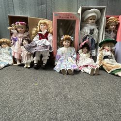 Porcelain Antique Dolls
