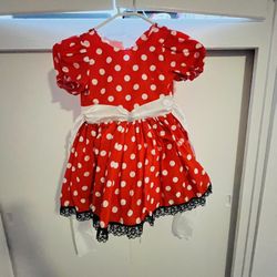 Minnie Mouse Costume Size 7