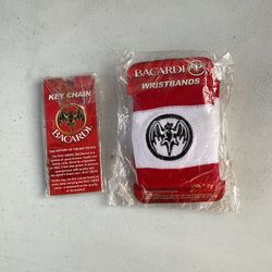 Souvenir Key Chain  And Wristbands From Bacardi Factory 