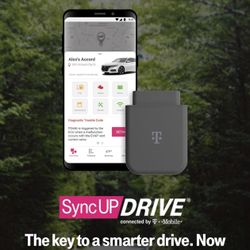 T-Mobile SyncUP Drive SD-7000T OBD II WIFI GPS Car Tracker & Health Data In App  
