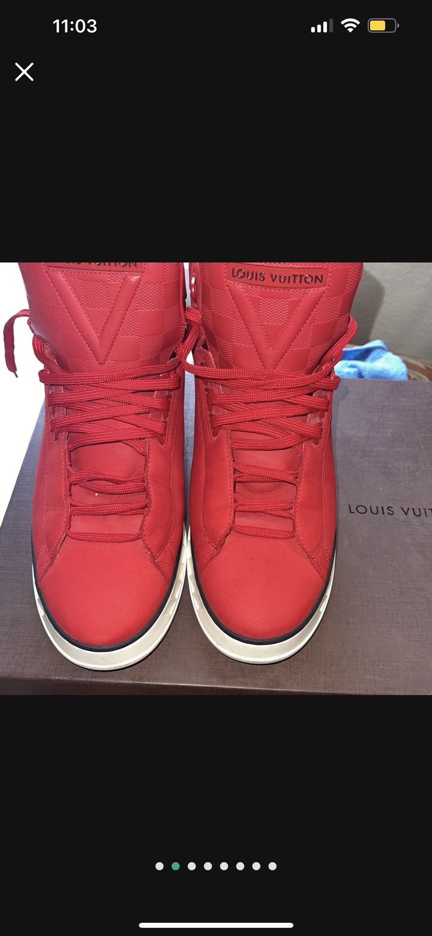 LOUIS VUITTON RUNNER SHOES SZ 12 for Sale in Riverside, CA - OfferUp