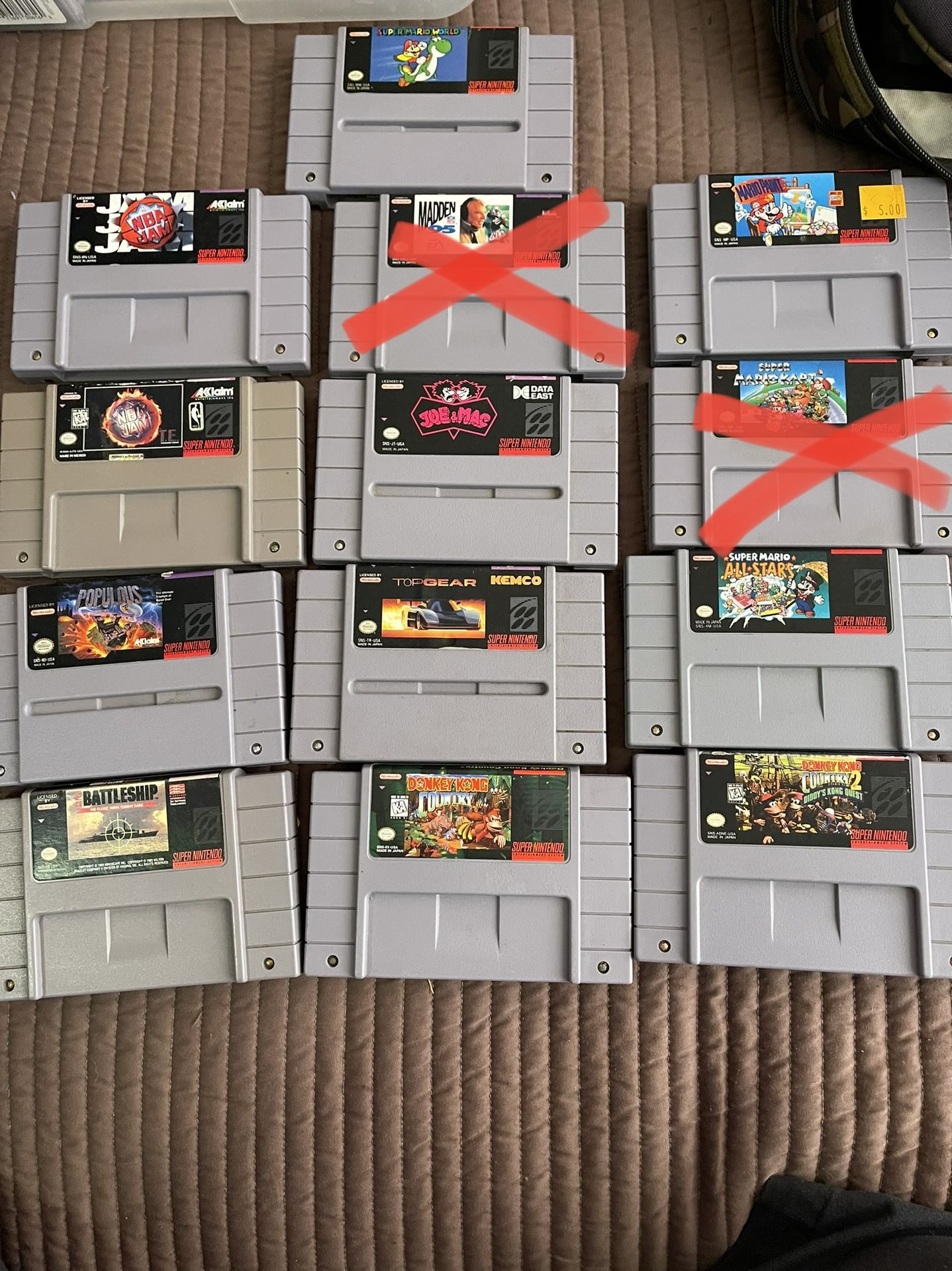 Super Nintendo Games
