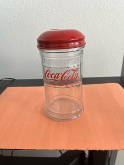 Coca-Cola Glass Sugar Dispenser