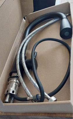 Kitchen Faucet With A Spray On Head