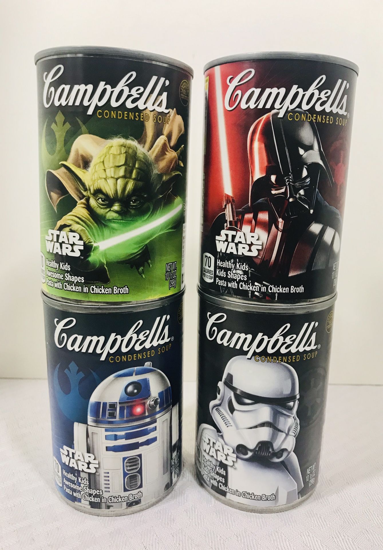 Star Wars Campbell’s Soup Limited Edition cans Lot