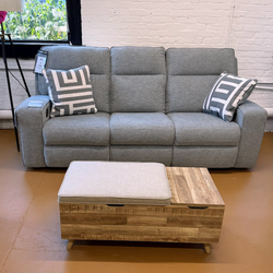 Biscoe Power Reclining Sofa w/Performance Fabric