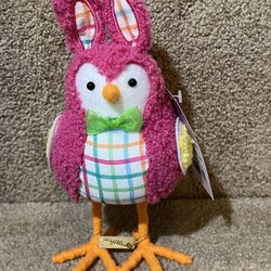 Target Spritz Spring Bird Pink Bunny Plaid Tint 2025 Easter Decor 