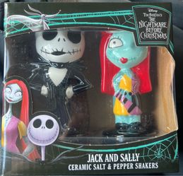 The nightmare before Christmas, Jack and Sally salt and pepper shakers