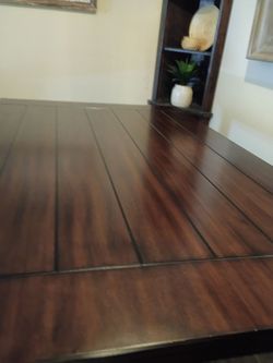 Brand new solid dining table  never used