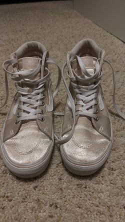Gold Platform Vans