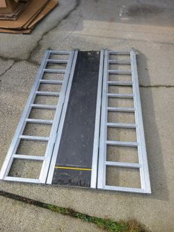 Folding Ramps For Quad Or Motorcycle