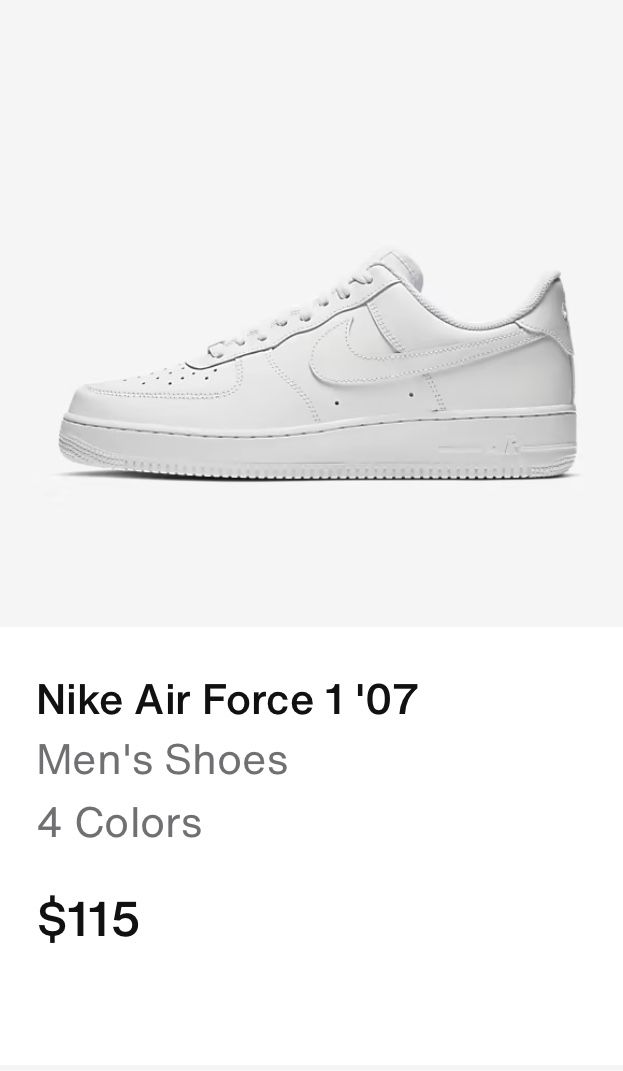 Size 7 Youth Nike Air Force 1 EXCELLENT CONDITION!!