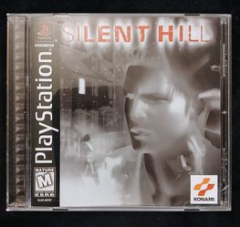 Silent Hill for PlayStation 1, Black label, MINT condition. Registration card included. CIB