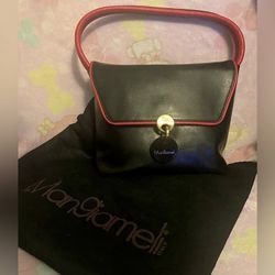 Mangiameli Vintage Designer leather handbag & Dust bag (NEW)