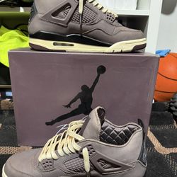 A Ma maniere jordan 4 violet ore size 10