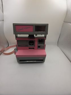 Polaroid Cool Cam 600 Pink Gray Camera
