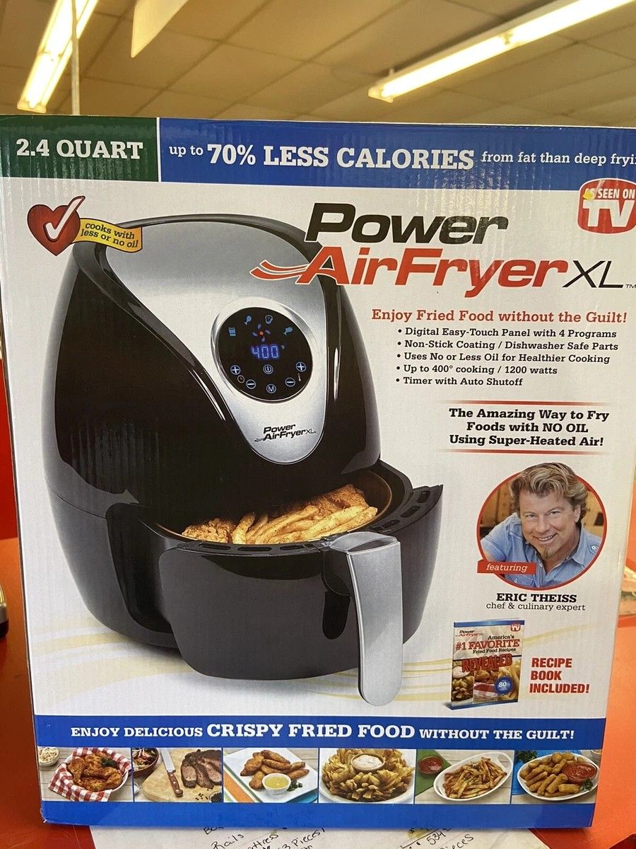 Power AirFryer XL – Brand New in Box (2.4 Qt) – $45