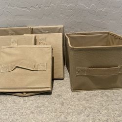 NEW Mini Fabric Drawer Organizers