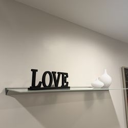 Decorative Glass Shelf