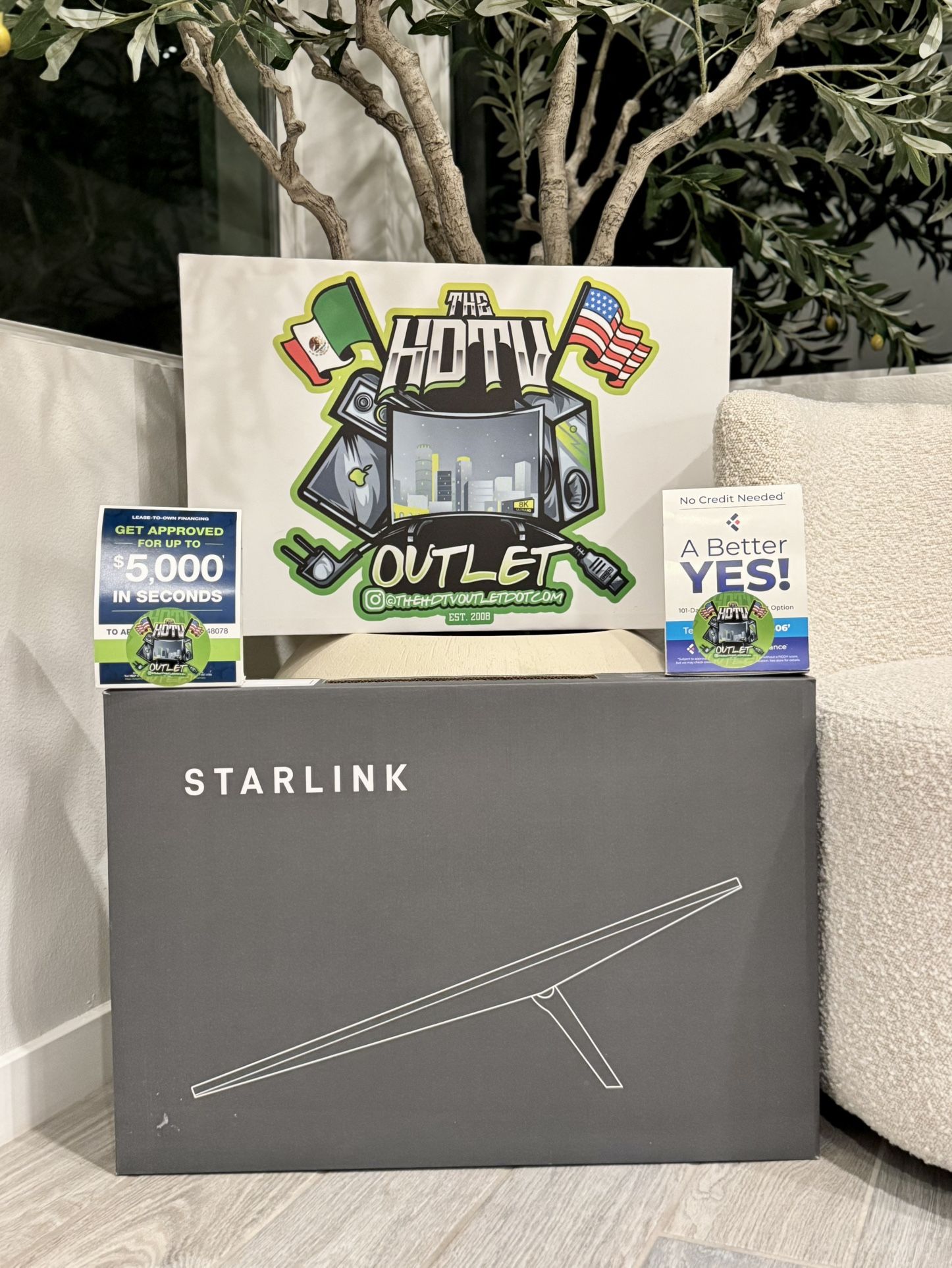 Starlink Standard Kit AX Tri Band WiFi System
