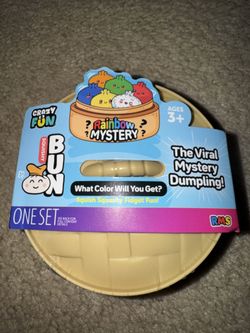 Rainbow Mystery Squishy Dumpling Bun New