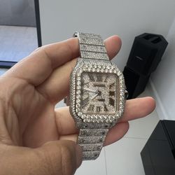 Cartier Santos Full Diamonds 